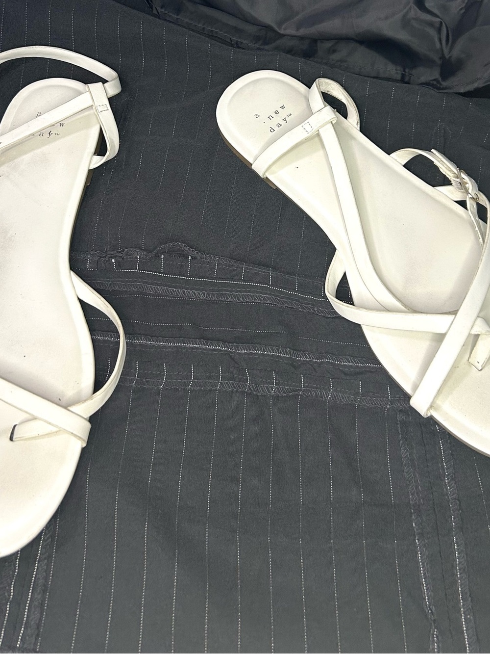 a new day White Strappy Women's Sandals